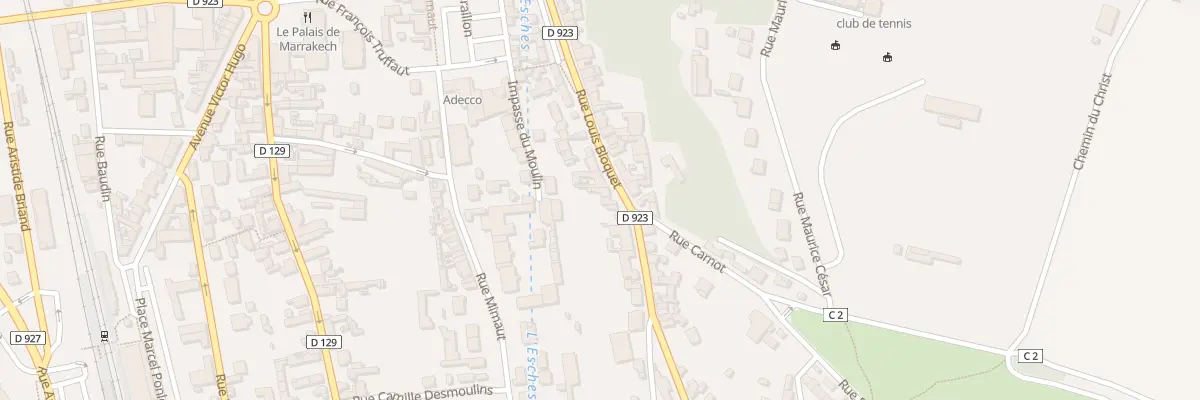 Plan du 52 Rue Louis Bloquet à Méru