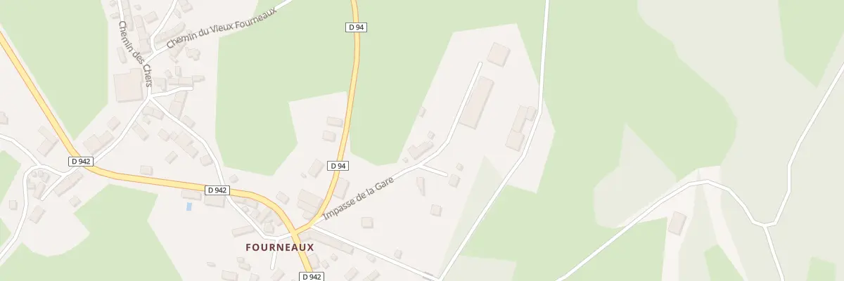 Plan du 1 Imp de la Gare Fourneaux à Saint-Médard-la-Rochette