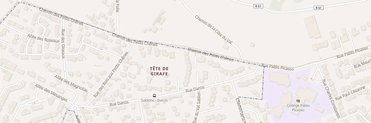 Plan du 51 Rue Darcis à Chatou