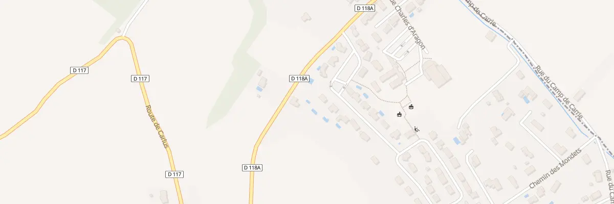 Plan du 328 Rte de la Saliésie à Saliès