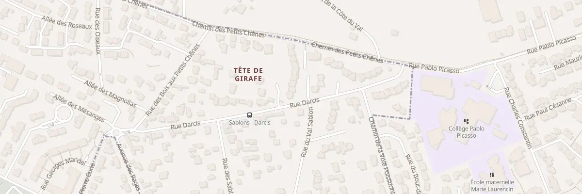 Plan du 39 Rue Darcis à Chatou