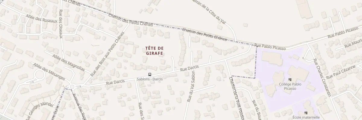 Plan du 41 Rue Darcis à Chatou