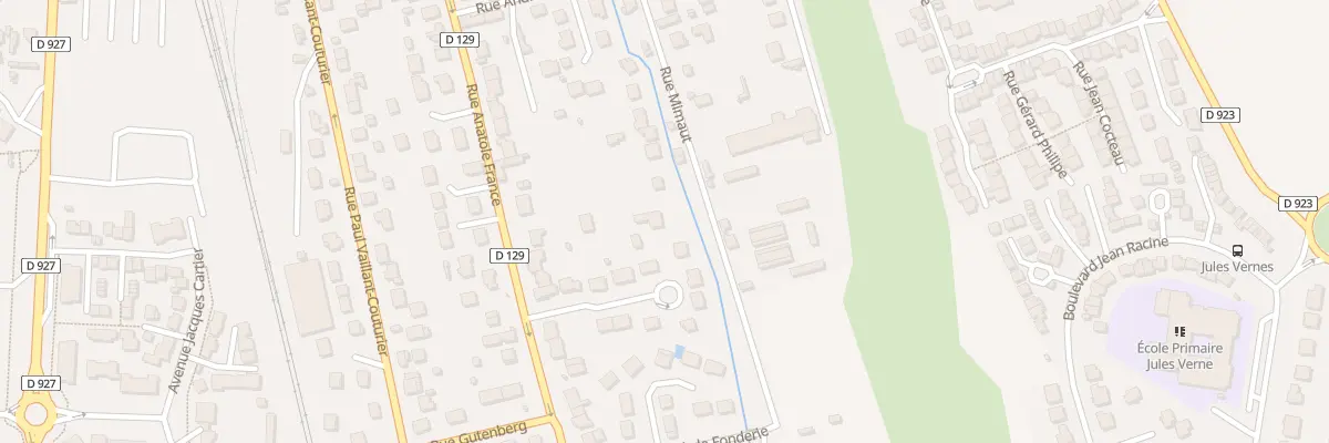 Plan du 76 Rue Mimaut à Méru