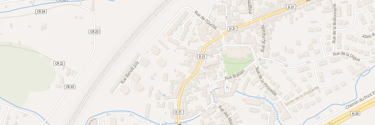 Plan du 88 Rue Saint-Martin à Étampes