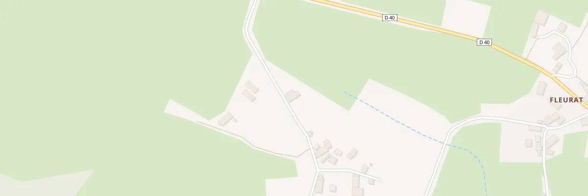 Plan du 2 La Pouyade à Domeyrot