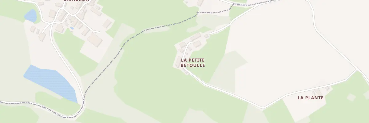 Plan du 5240 La Petite Betoulle à Bussière-Saint-Georges