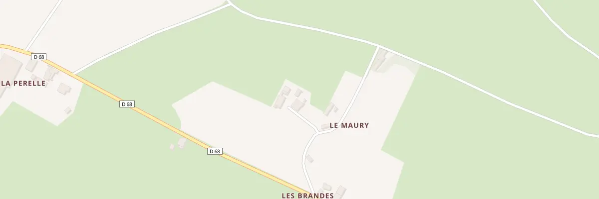 Plan du 11 Le Maury à Néret