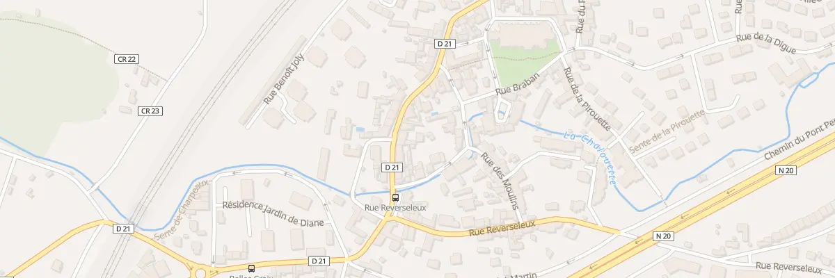 Plan du 117 Rue Saint-Martin à Étampes
