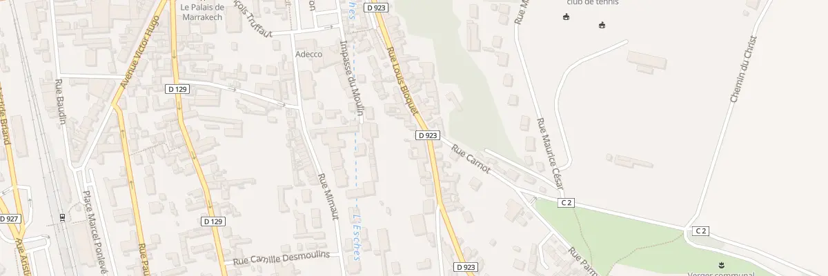 Plan du 54 Rue Louis Bloquet à Méru
