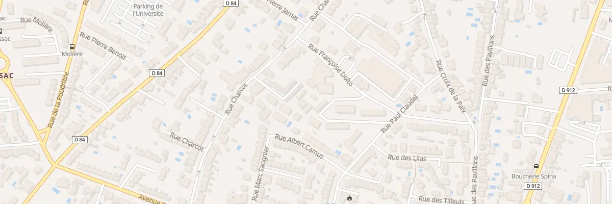 Plan du 91 Rue Charcot à Albi