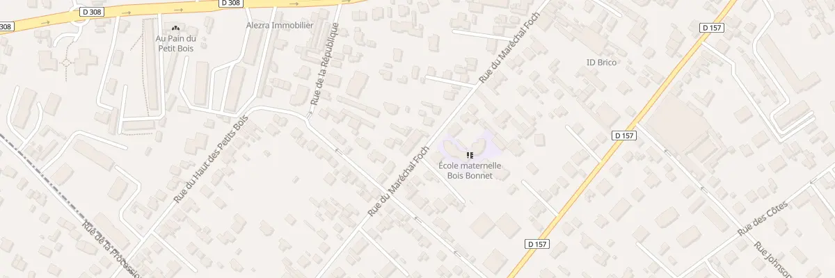 Plan du 40 Rue du Maréchal Foch à Maisons-Laffitte