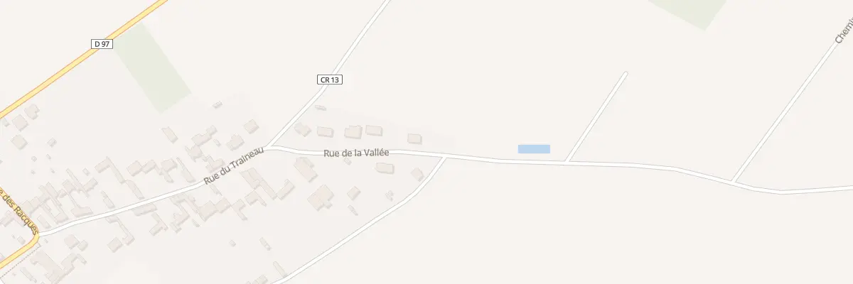 Plan du 9 Rue de la Vallée à Pissy