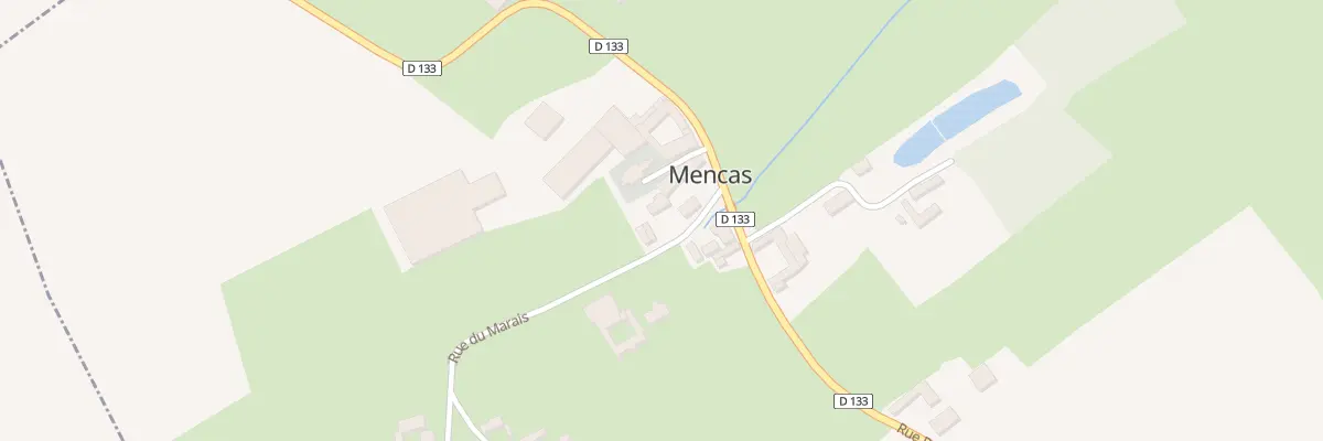 Plan du 6 Rue du Marais à Mencas