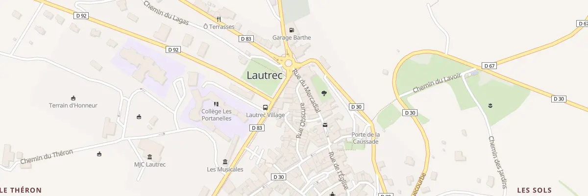 Plan du 21 Rue Obscure à Lautrec