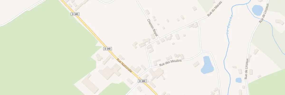 Plan du 9 Rue du Marais à Galametz