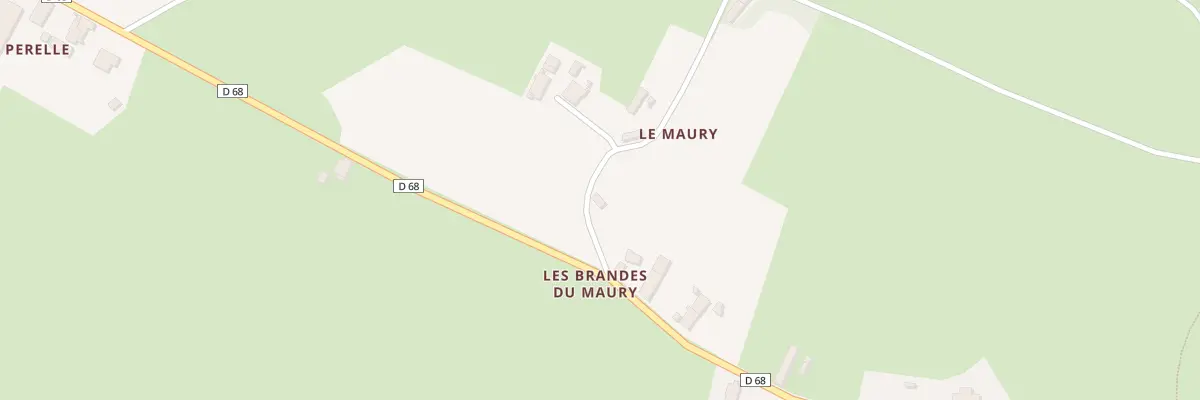 Plan du 7 Le Maury à Néret