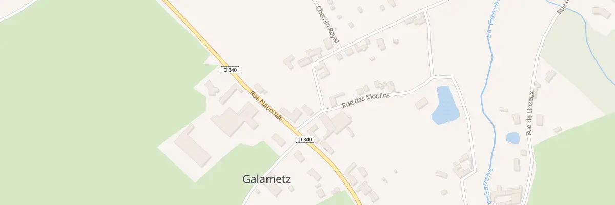Plan du 3 Rue du Marais à Galametz
