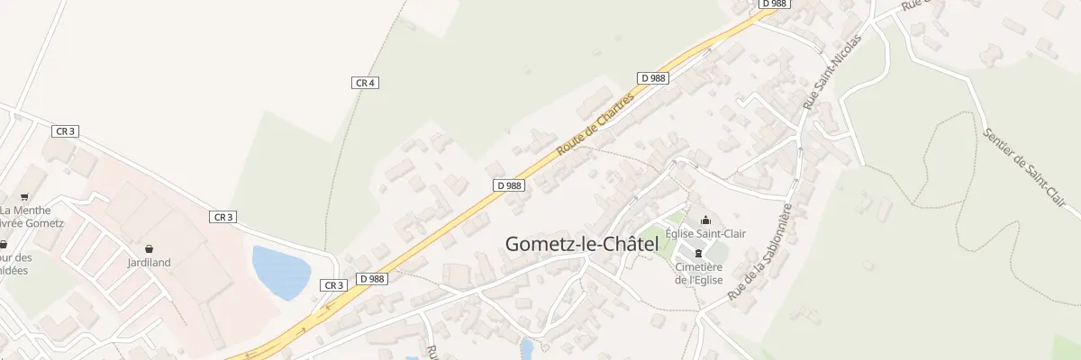 Plan du 109 Rte de Chartres à Gometz-le-Châtel