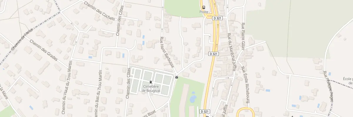 Plan du 3 Rue Henri Barbusse à Bougival