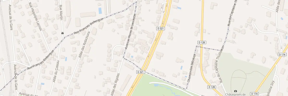 Plan du 30 Av Jean Moulin à Bougival