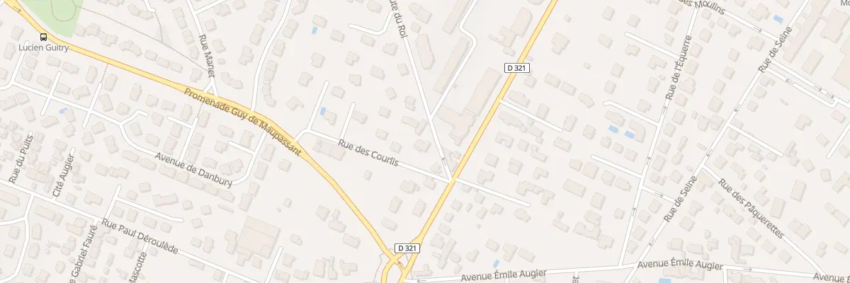 Plan du 1 Rte du Roi à Croissy-sur-Seine