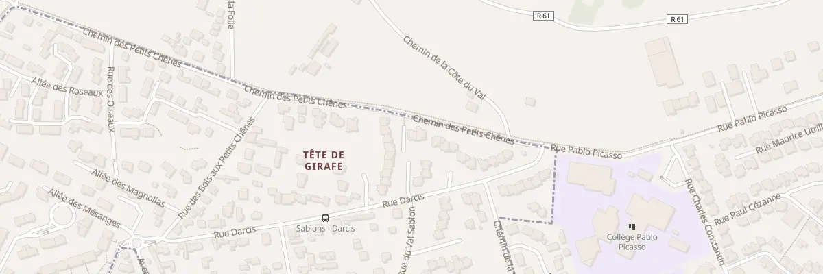 Plan du 57 Rue Darcis à Chatou