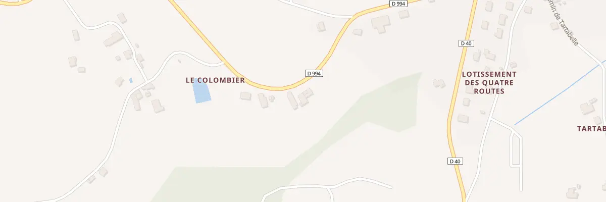 Plan du 5134 Le Colombie à Asprières