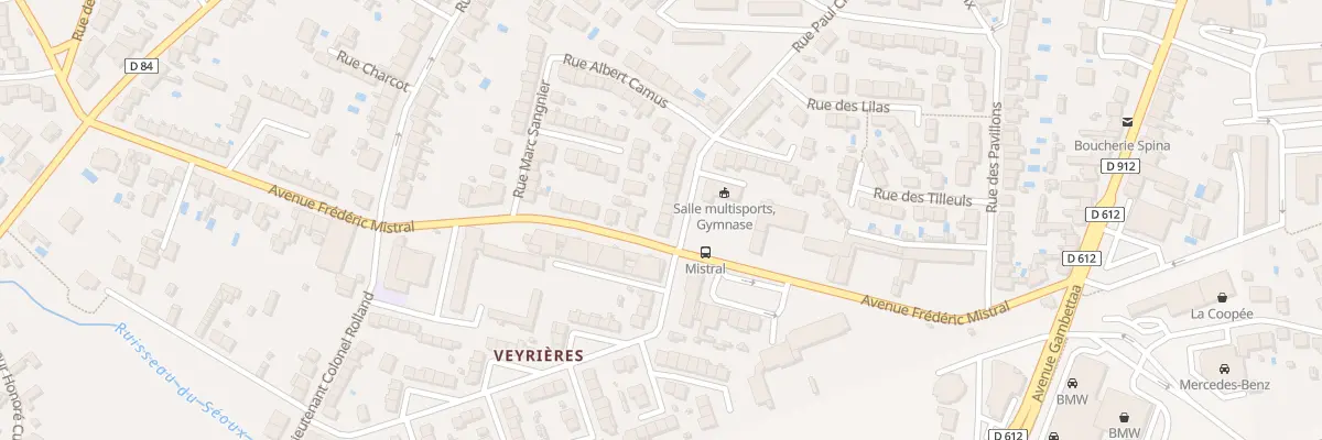 Plan du 4 Rue Paul Claudel à Albi