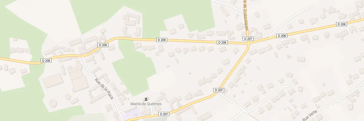 Plan du 167 Rue des Berceaux à Quelmes