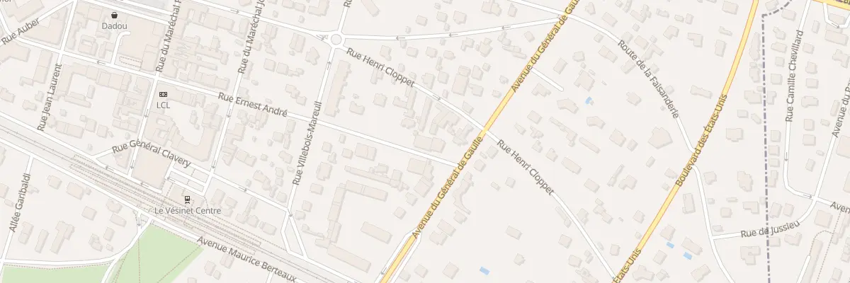 Plan du 4 Rue Ernest André au Vésinet