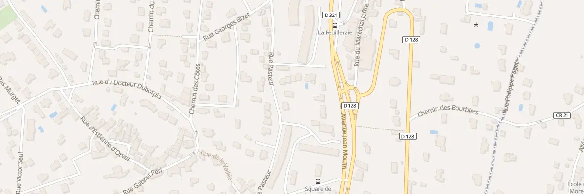 Plan du 7 Rue Pasteur à Bougival