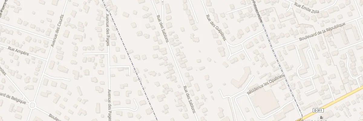 Plan du 50 Rue des Sablons à Chatou