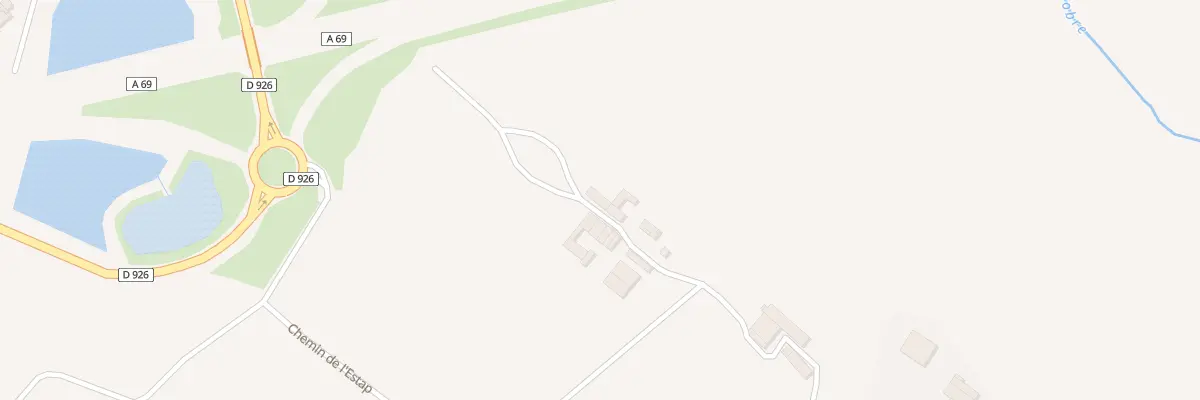 Plan du 5008 Donnadieu Bas à Soual