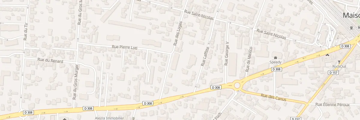 Plan du 51 Rue des Loges à Maisons-Laffitte