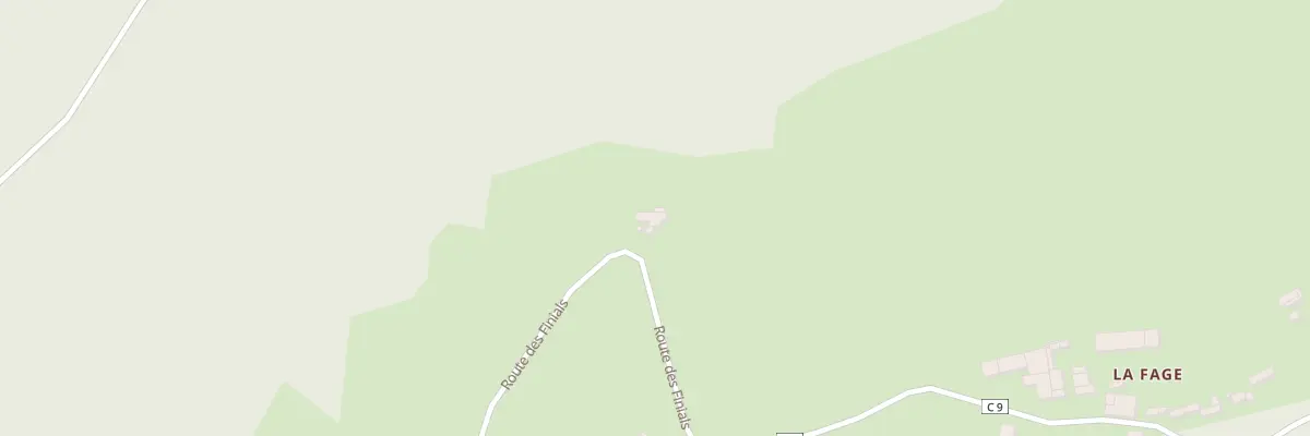 Plan du 214 Rte des Finials à Jouqueviel