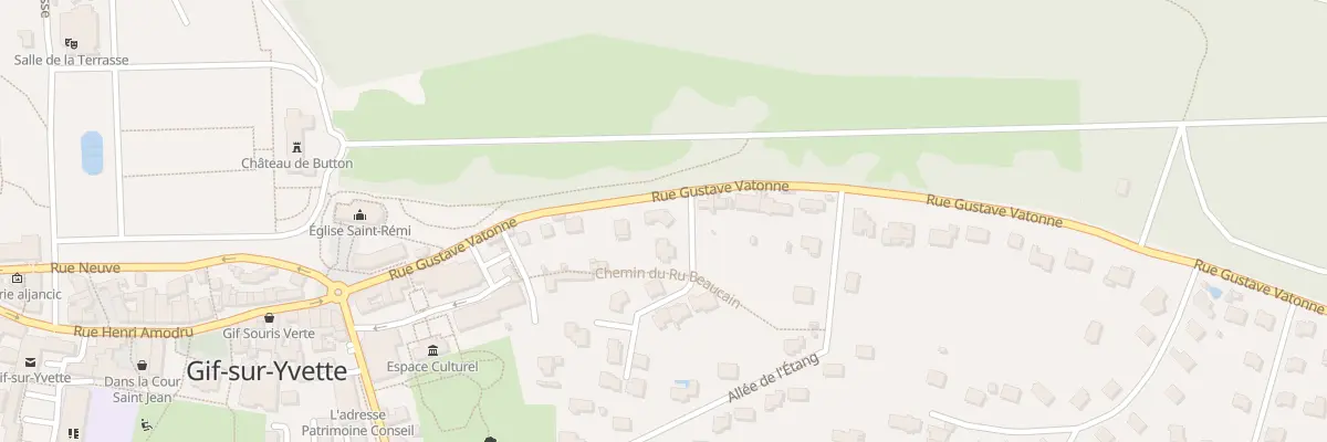 Plan du 12B Rue Gustave Vatonne à Gif-sur-Yvette