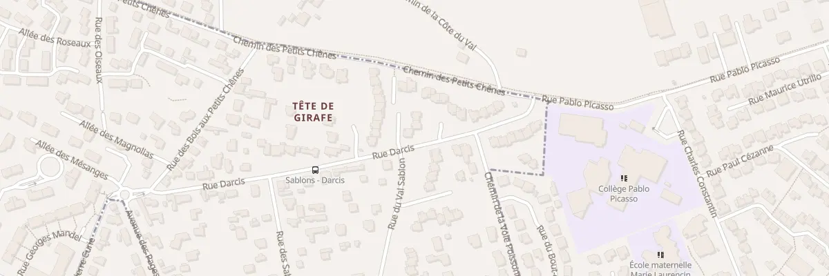 Plan du 67 Rue Darcis à Chatou
