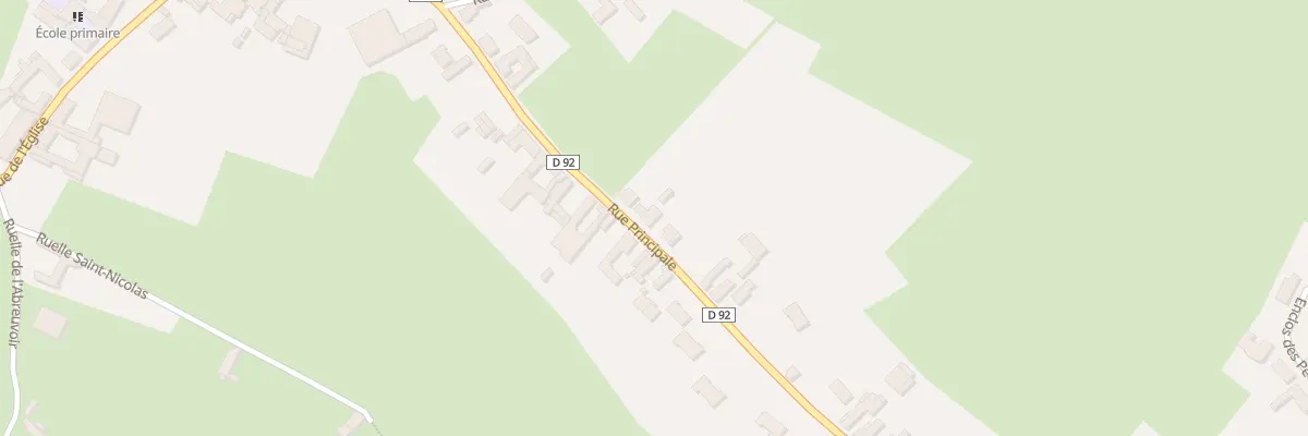 Plan du 42 Rue Principale le Village à Audincthun