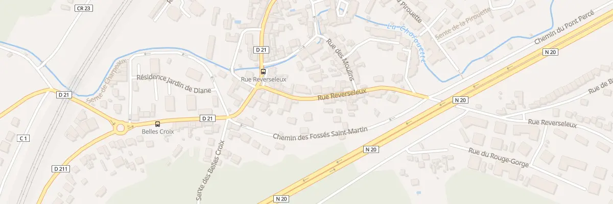 Plan du 33B Rue Reverseleux à Étampes