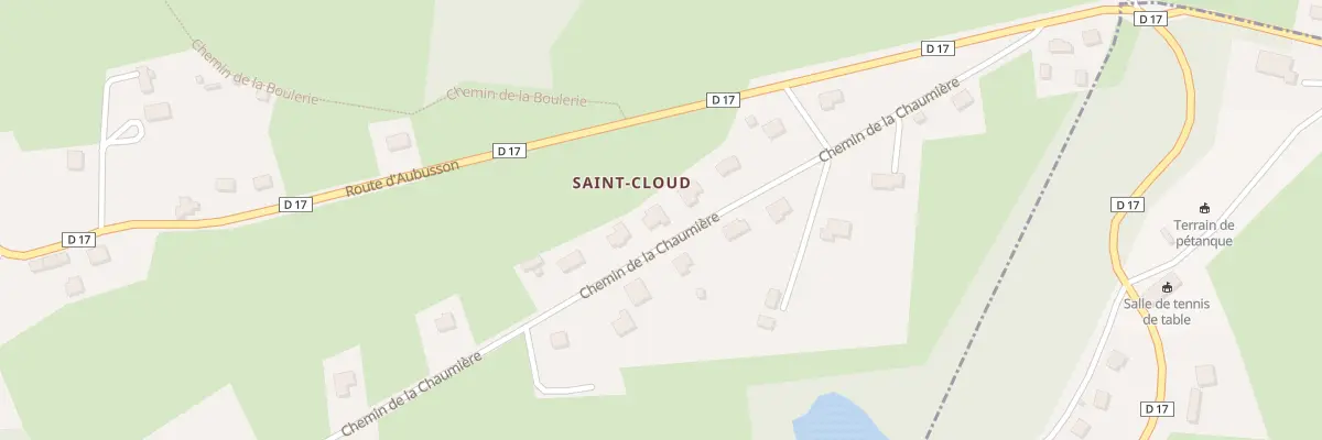Plan du 8 Che de La Chaumière à Blessac