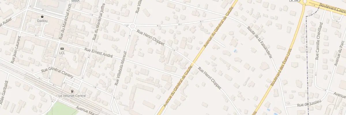 Plan du 53B Rue Henri Cloppet au Vésinet