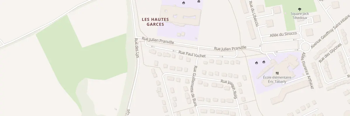 Plan du 17 Rue Paul Vachet à Étampes