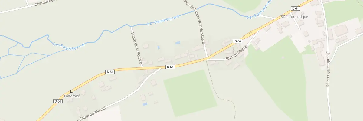 Plan du 32 Grande Rue à Labbeville