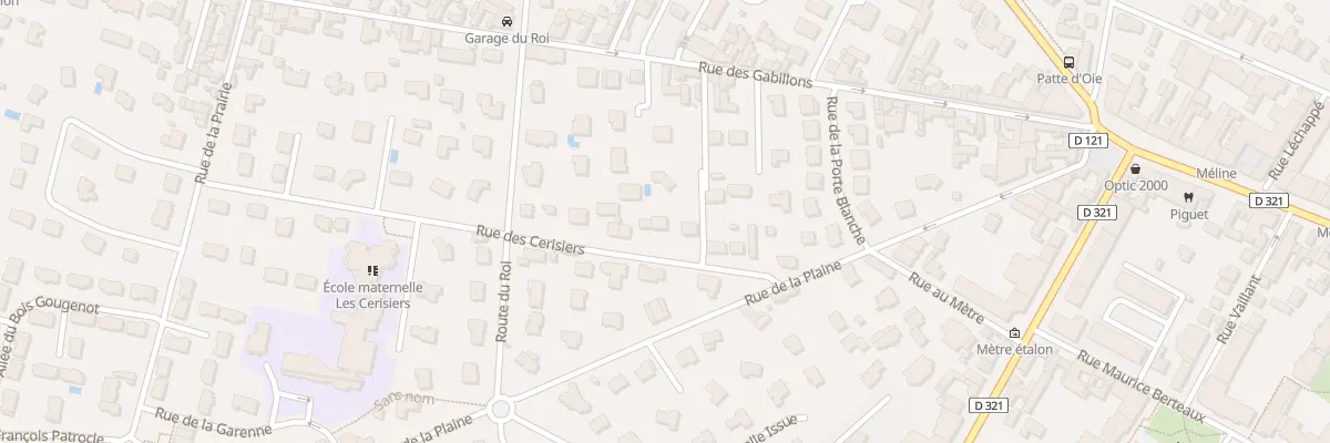 Plan du 14 Rue des Cerisiers à Croissy-sur-Seine