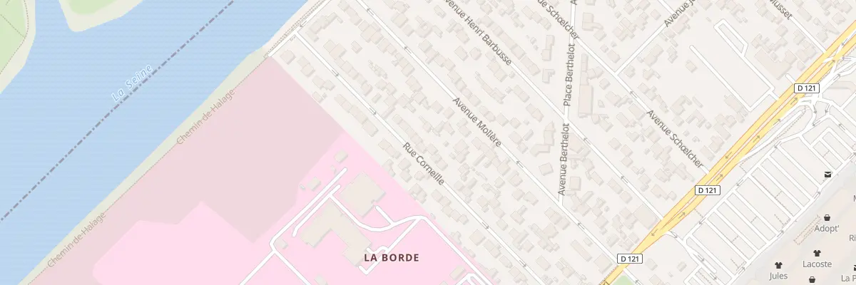 Plan du 33 Rue Corneille à Montesson