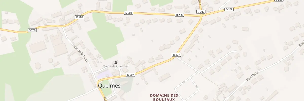 Plan du 181 Rue de l’Eglise à Quelmes