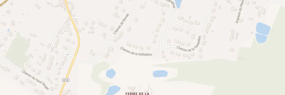 Plan du 5 Che de la Galletiere à Vienne-en-Val