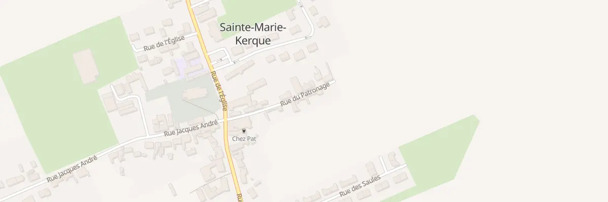Plan du 106 Rue du Patronage à Sainte-Marie-Kerque