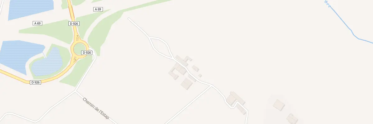 Plan du 5009 Donnadieu Bas à Albi