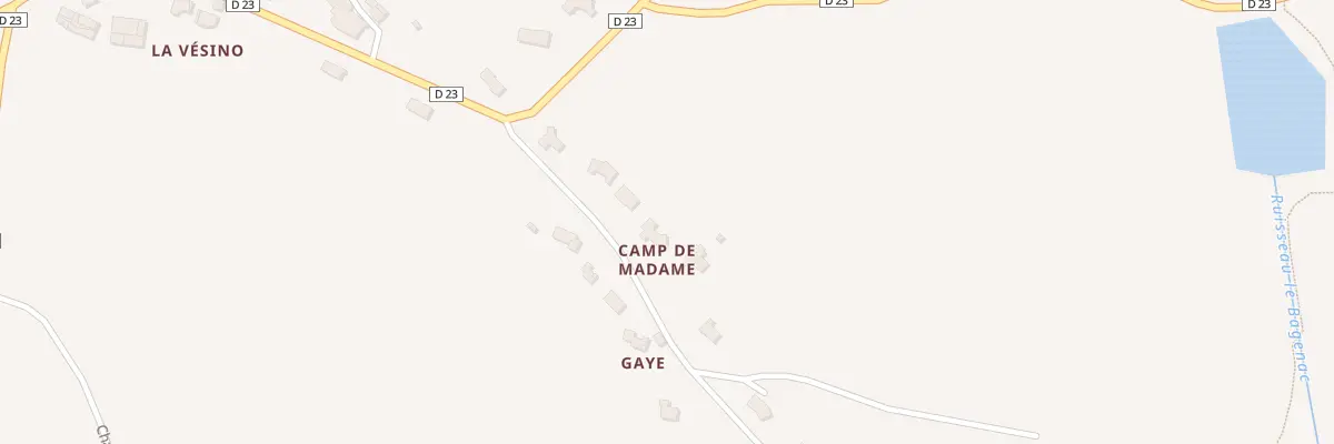 Plan du 7 Che de Gayo à Senouillac